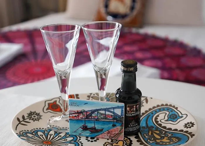 The Blue And White House