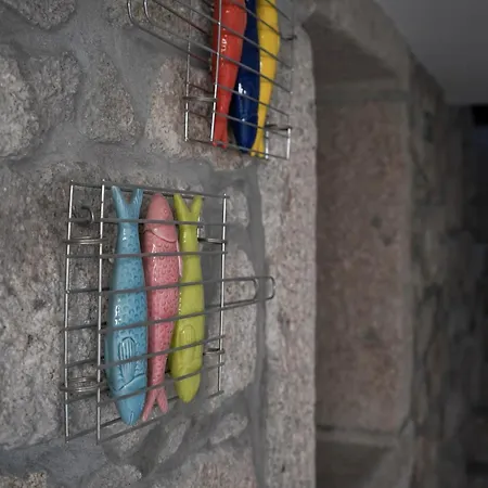 The Blue And White House