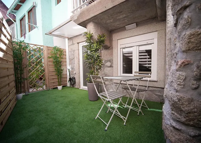 The Blue And White House